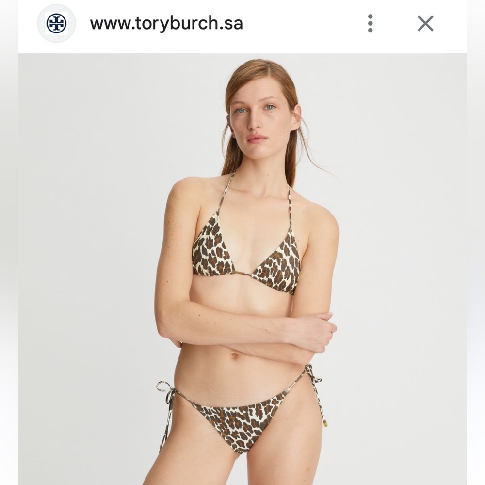 Tory Burch leopard bikini